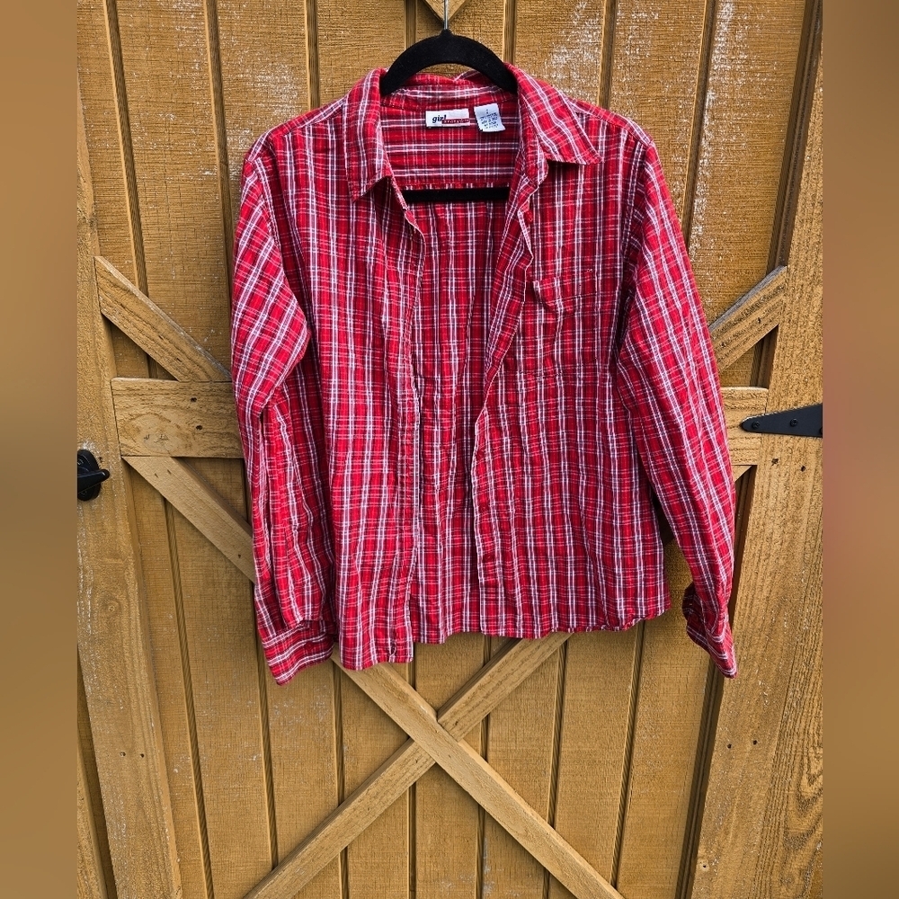 Red Plaid Shirt
